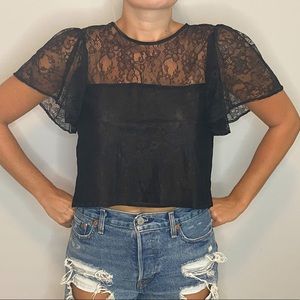 Black Zara Top